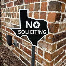 Load image into Gallery viewer, No Soliciting Sign