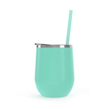 Load image into Gallery viewer, 12 oz. Stainless Steel Wine Tumblers - Matte Finish