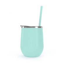 Load image into Gallery viewer, 12 oz. Stainless Steel Wine Tumblers - Matte Finish