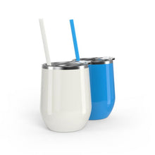 Load image into Gallery viewer, 12 oz. Stainless Steel Wine Tumblers - Gloss Finish