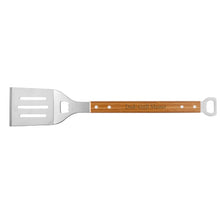 Load image into Gallery viewer, Personalized 19 1/4" BBQ Bamboo Spatula with Bottle Opener