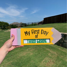 Load image into Gallery viewer, DIY School Sign