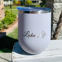Load image into Gallery viewer, 12 oz. Stainless Steel Wine Tumblers - Gloss Finish