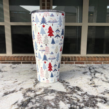 Load image into Gallery viewer, 30 oz. Holiday Christmas Trees