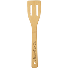 Load image into Gallery viewer, Personalized 12" Bamboo Spatula