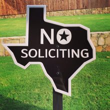 Load image into Gallery viewer, No Soliciting Sign