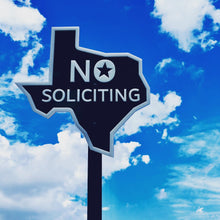 Load image into Gallery viewer, No Soliciting Sign