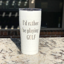 Load image into Gallery viewer, 20 oz. and 30 oz. Dimpled Golf Tumbler