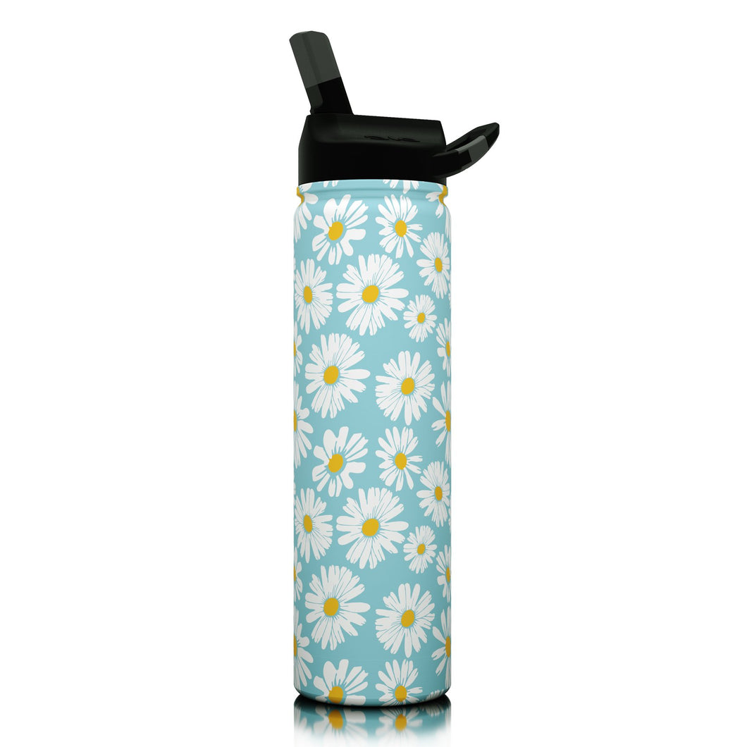 Blue Daisies - 27 oz. Stainless Water Bottle