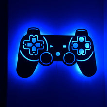 Load image into Gallery viewer, Large RGB LED REALM Game Controller Sign with Sound Sync and Remote
