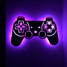 Load image into Gallery viewer, Large RGB LED REALM Game Controller Sign with Sound Sync and Remote
