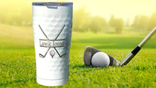 Load image into Gallery viewer, 20 oz. and 30 oz. Dimpled Golf Tumbler
