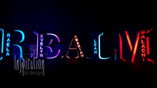 Load image into Gallery viewer, REALM Light Letter Signs
