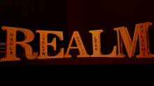 Load image into Gallery viewer, REALM Light Letter Signs
