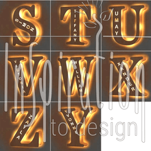 Load image into Gallery viewer, REALM Light Letter Signs
