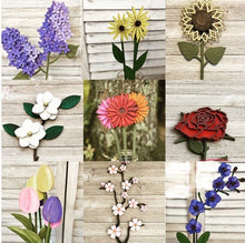 Load image into Gallery viewer, DIY Wooden Flowers
